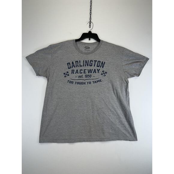 Darlington Raceway Shirt Mens 2XL Gray NASCAR Racing Graphic Tee T-Shirt Classic - Picture 1 of 5